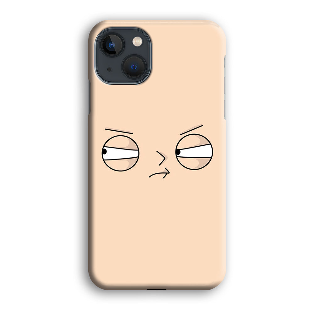 Family Guy Stewie Expression Angry iPhone 13 Case