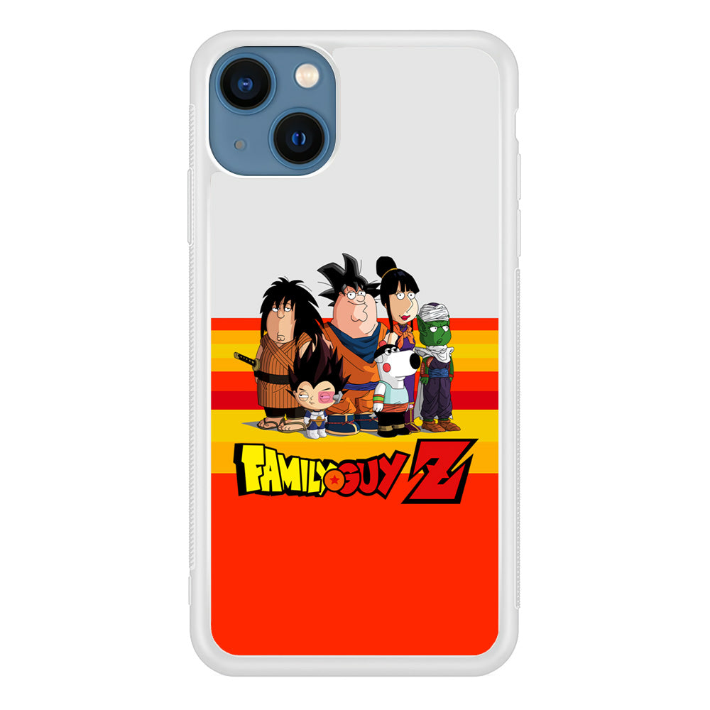 Family Guy on Dragon Ball Suit iPhone 13 Case