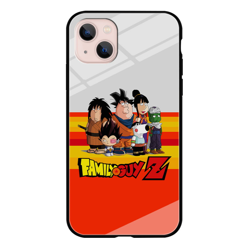 Family Guy on Dragon Ball Suit iPhone 13 Case