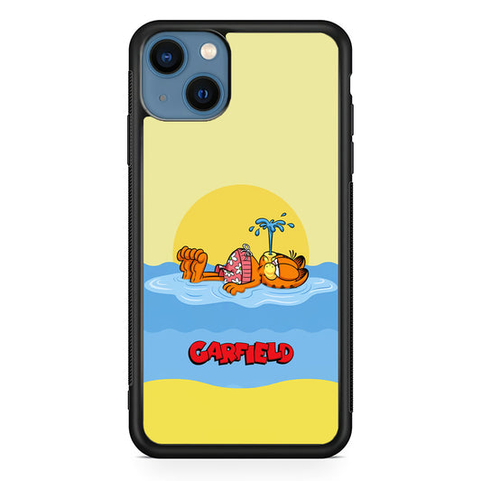 Garfield Bask on The Water iPhone 13 Case