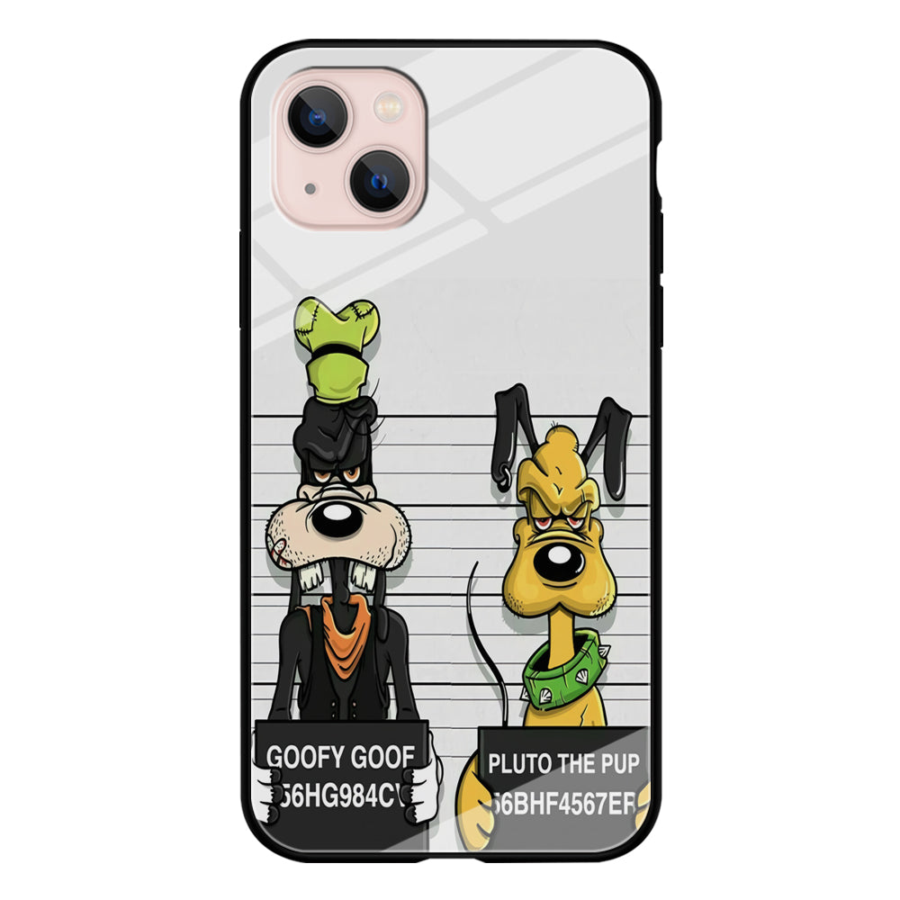 Goofy and Pluto Get Caught iPhone 13 Case