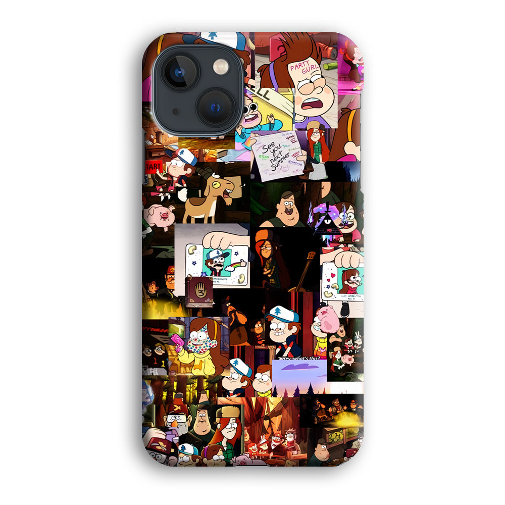 Gravity Falls Collage iPhone 13 Case