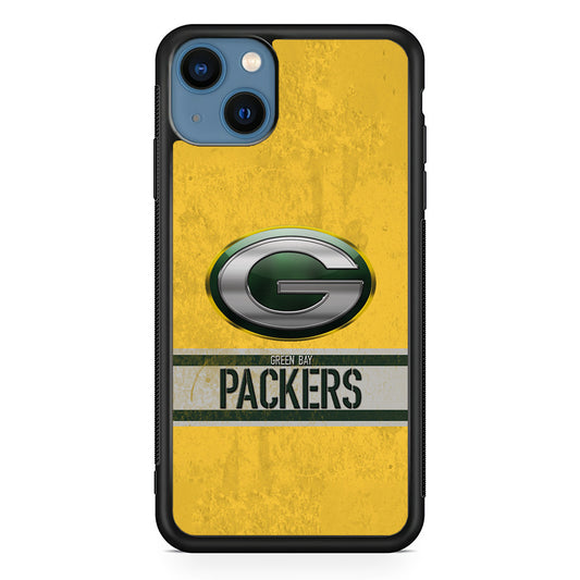 Green Bay Packers Abstract on The Wall iPhone 13 Case