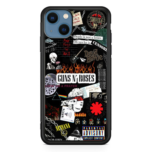 Guns N Roses and Friends Signature iPhone 13 Case