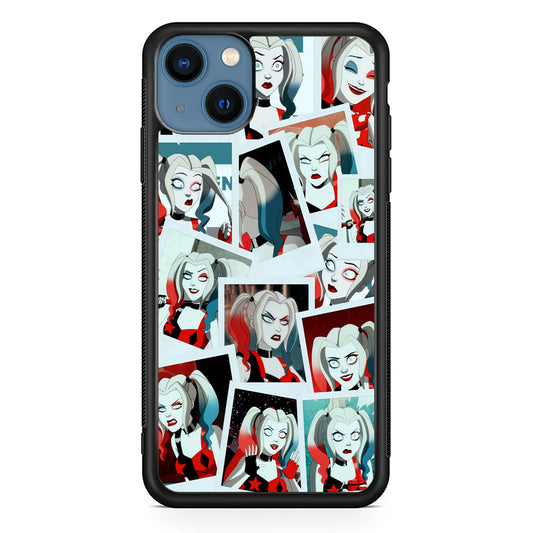 Harley Queen Expression In Frame iPhone 13 Case
