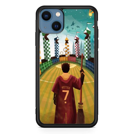Harry Potter Quidditch Number 7 iPhone 13 Case
