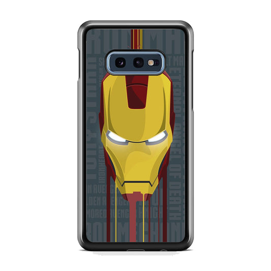 Ironman Mask Samsung Galaxy S10E Case