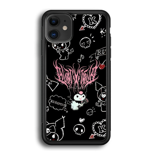 Kuromi Metal Vibes iPhone 12 Case