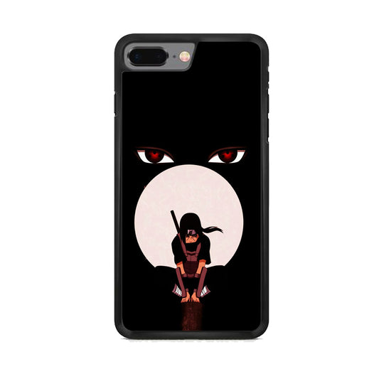 Naruto Blood Moon of Uchiha iPhone 7 Plus Case - carneyforia
