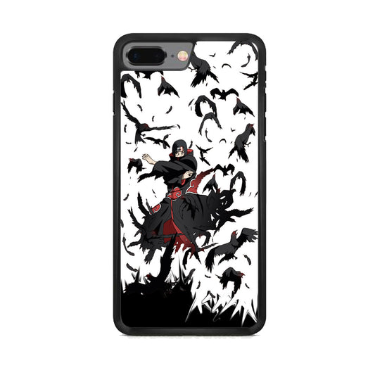 Naruto Itachi Uchiha Flying Bird iPhone 7 Plus Case