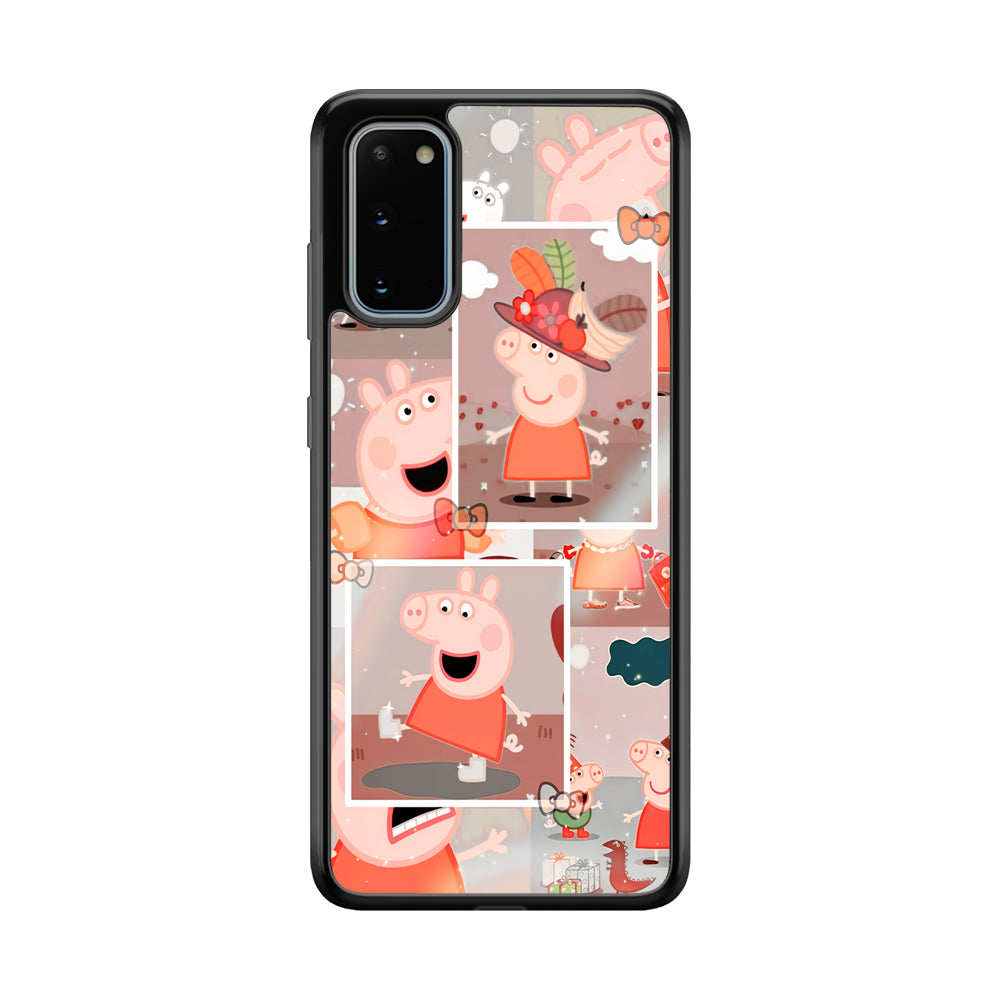 Peppa Pig Aesthetic In Frame Samsung Galaxy S20 Case