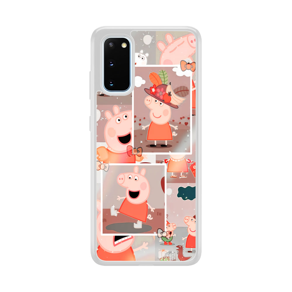 Peppa Pig Aesthetic In Frame Samsung Galaxy S20 Case