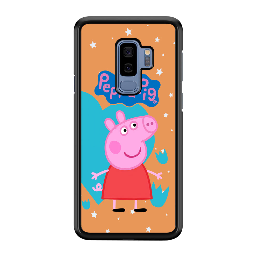 Peppa Pig Girl Convidence Samsung Galaxy S9 Plus Case