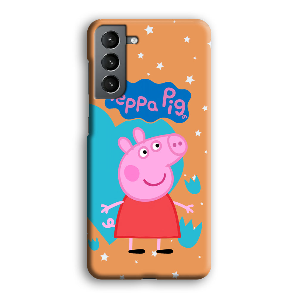 Peppa Pig Girl Convidence Samsung Galaxy S21 Plus Case