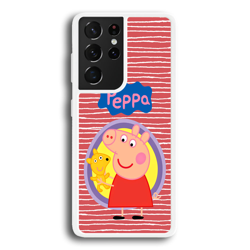 Peppa Pig The Holy Doll Samsung Galaxy S21 Ultra Case