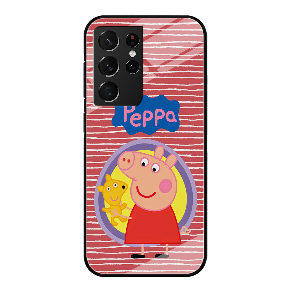 Peppa Pig The Holy Doll Samsung Galaxy S21 Ultra Case