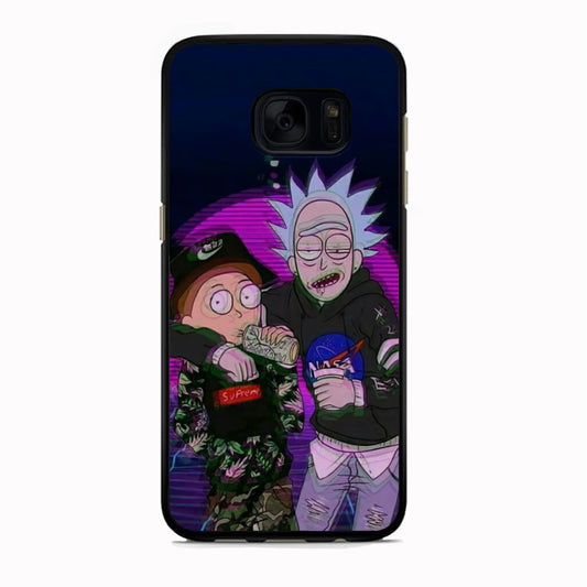Rick and Morty Hypebeast Samsung Galaxy S7 Case