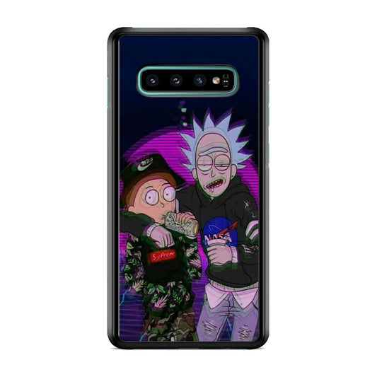 Rick and Morty Hypebeast Samsung Galaxy S10E Case