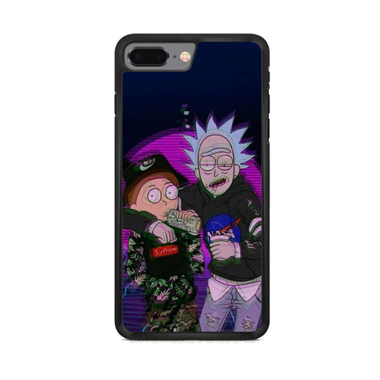 Rick and Morty Hypebeast iPhone 8 Plus Case