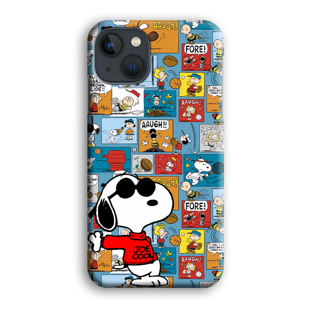 Snoopy Colorful Page iPhone 13 Case