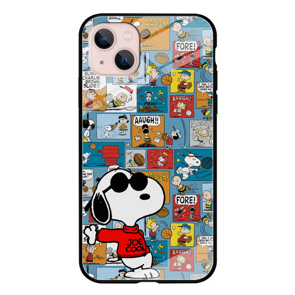 Snoopy Colorful Page iPhone 13 Case
