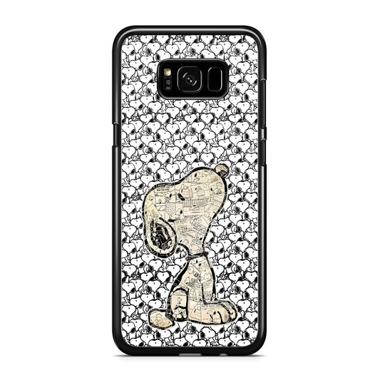 Snoopy Comic in Dog Samsung Galaxy S8 Case