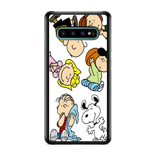Snoopy Gang Samsung Galaxy S10 Case