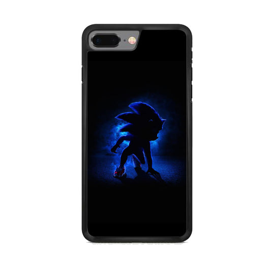 Sonic Run Mode Silhouette iPhone 7 Plus Case