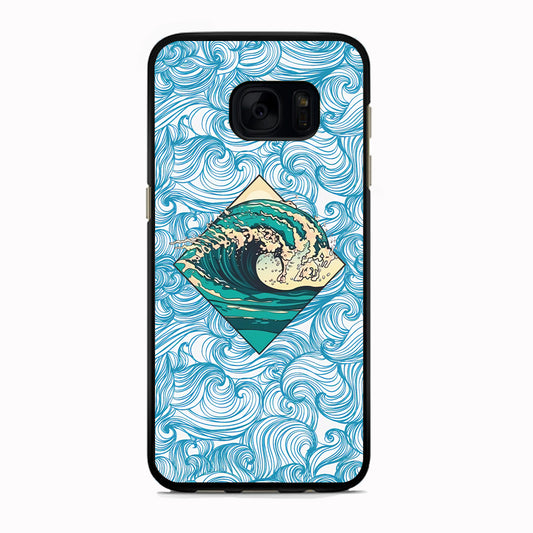 The Ocean Vibes Samsung Galaxy S7 Case