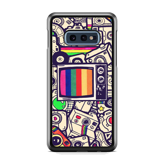 The Old Television Samsung Galaxy S10E Case