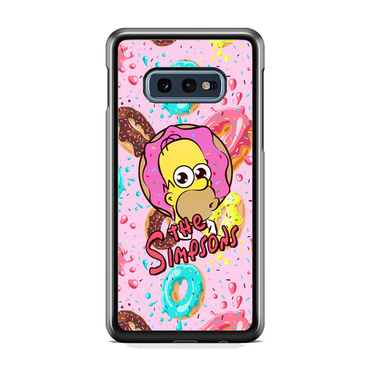The Simpson Donuts Hunter Samsung Galaxy S10E Case