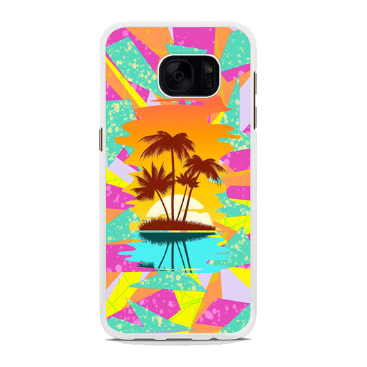 The Sunset Over The Day Samsung Galaxy S7 Case