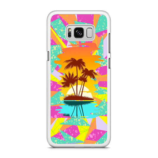 The Sunset Over The Day Samsung Galaxy S8 Case