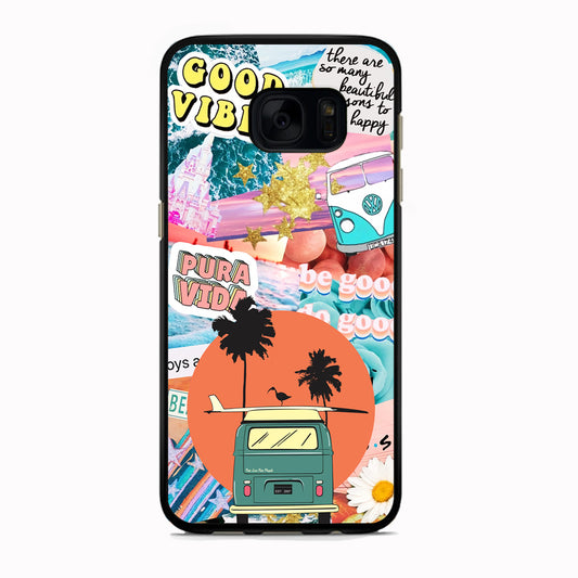 Vacation to The Beach Samsung Galaxy S7 Case