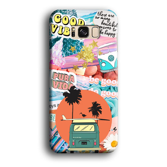 Vacation to The Beach Samsung Galaxy S8 Plus Case