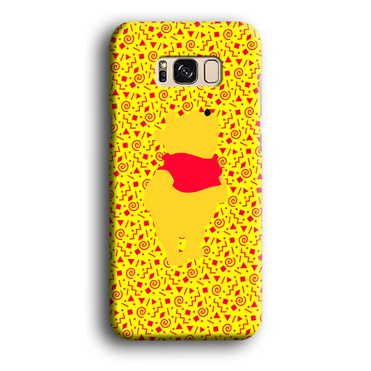 Winnie The Pooh Orange Touch Samsung Galaxy S8 Case