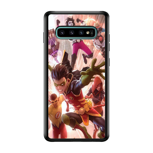Young justice Team Samsung Galaxy S10 Plus Case