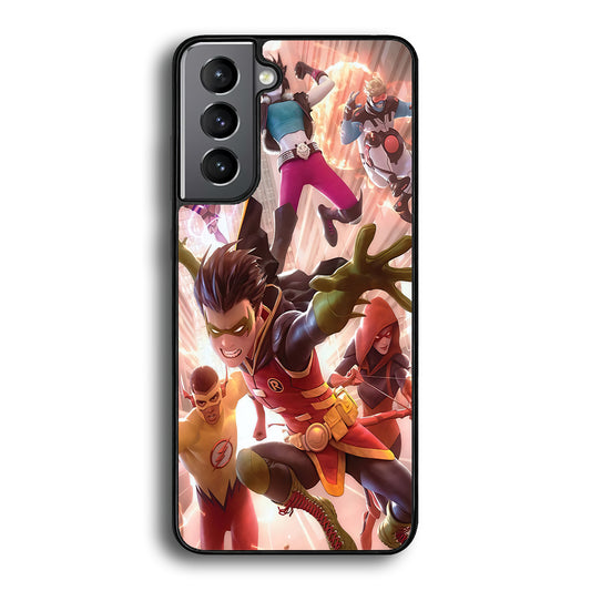 Young justice Team Samsung Galaxy S21 Plus Case