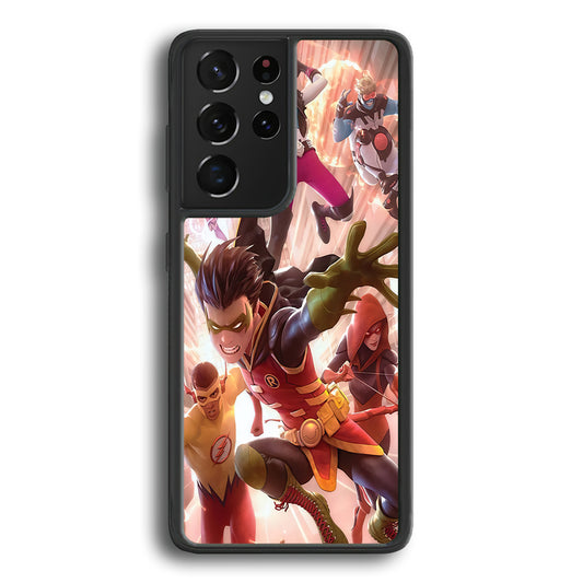 Young justice Team Samsung Galaxy S21 Ultra Case