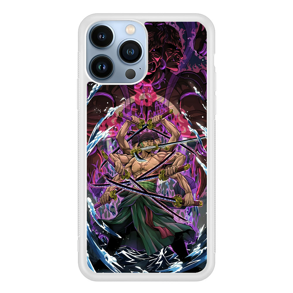 Zoro Ashura Sword Style iPhone 13 Pro Max Case