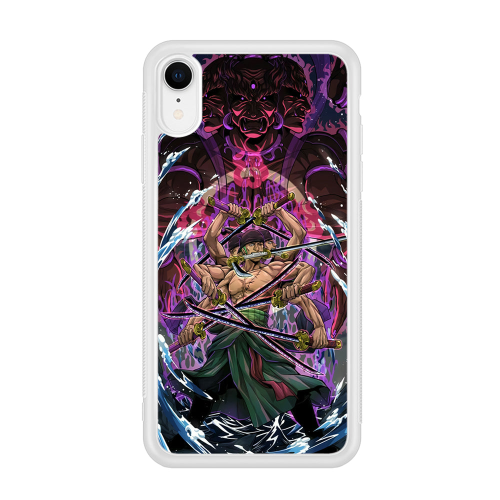 Zoro Ashura Sword Style iPhone XR Case